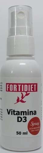 Fortidiet Vitamina d3 spray 50 ml.
